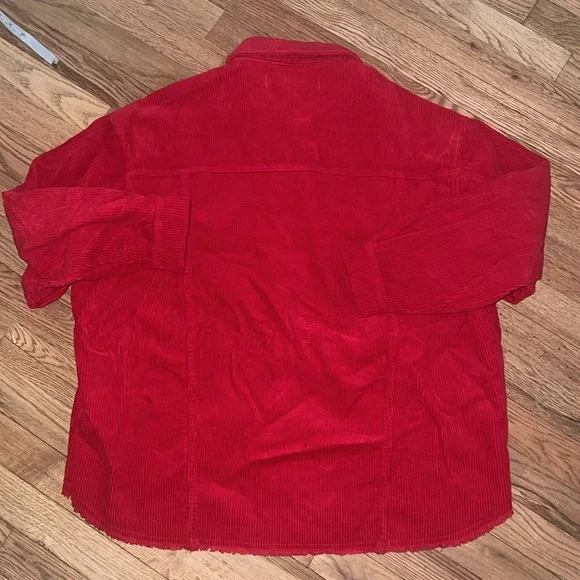 ZARA Corduroy Oversized Shacket Size Medium - Picture 13 of 13